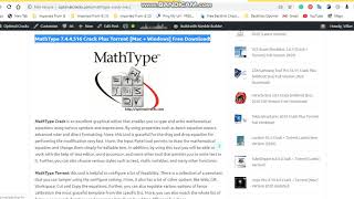 mathtype mac 7